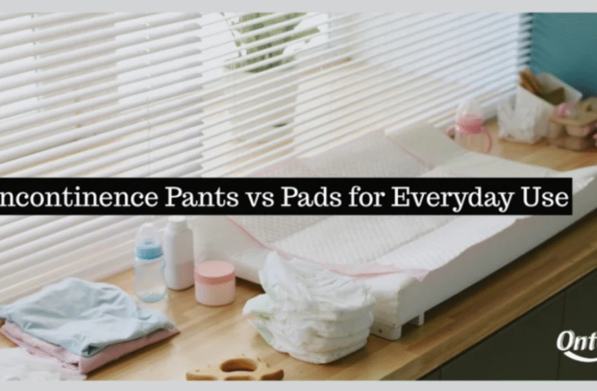 Incontinence Pants vs Pads for Everyday Use