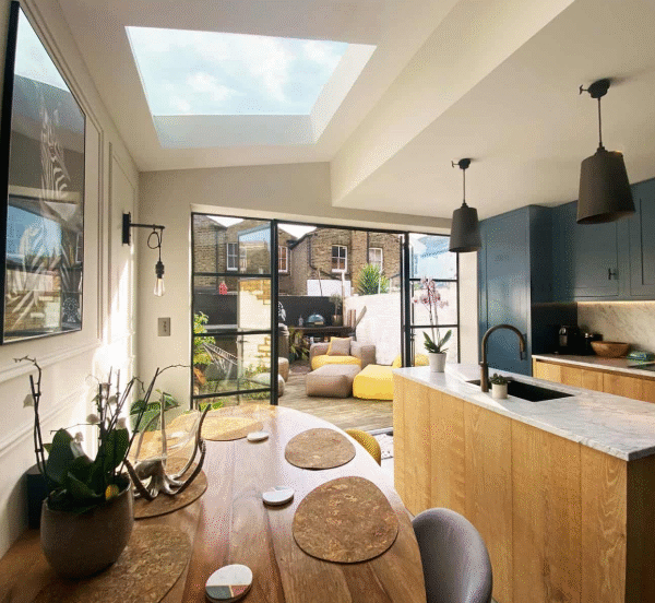 Flat Glass Rooflights: Combining Minimalist Design with Maximum Light